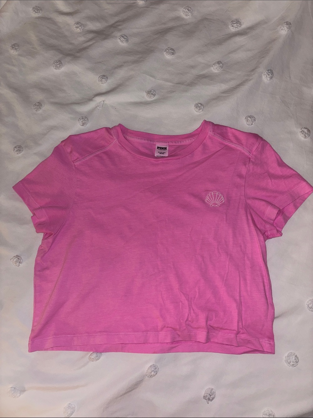 PINK Victoria's Secret Bright Pink Women’s Short Sleeve Tee